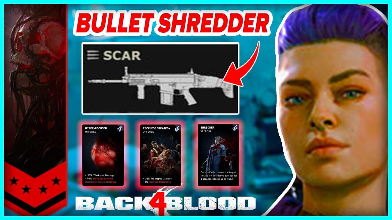 KARLEE HUGE DAMAGE AR DECK BUILD! - Back 4 Blood Post Update Nightmare And No Hope Deck Build 2022