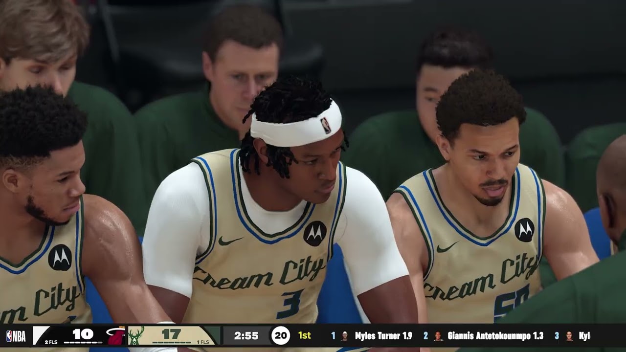 NBA 2K26 Gameplay: Miami Heat vs Milwaukee Bucks - (Xbox Series X) [4K60FPS]