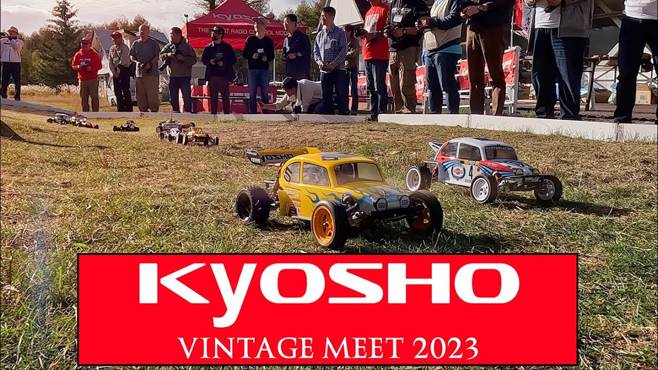 第6回 京商 ビンテージミート オフロード KYOSHO VINTAGE MEET OFF-ROAD.  Pure 80's RC Nostalgia and a superb day out. 👍