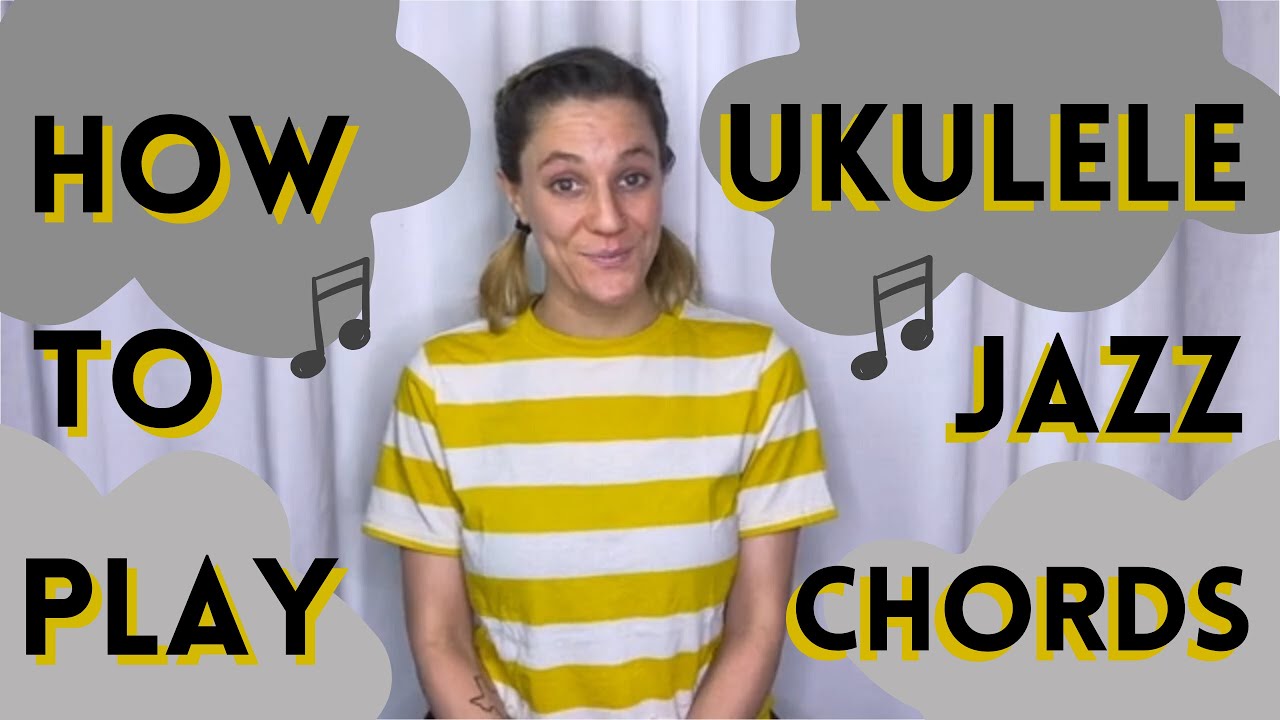 How To Play Ukulele Jazz Chords (Concert/Soprano) // Easy Tutorial