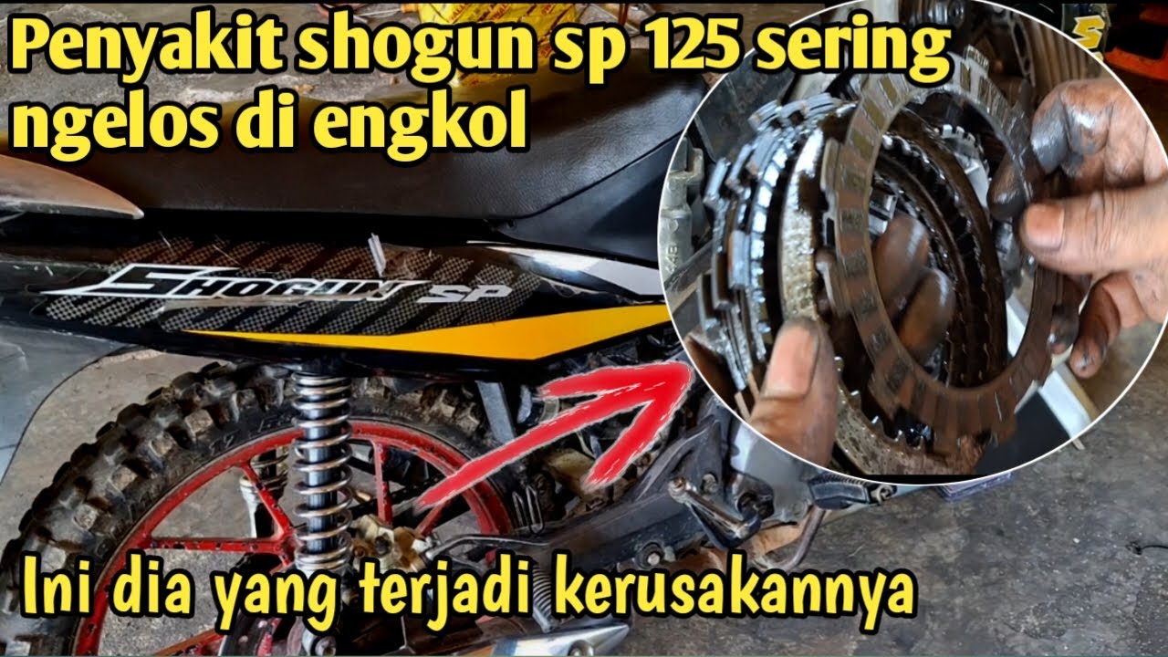 MENGATASI SHOGUN SP 125 NGELOS DI SLAH ENGKOL