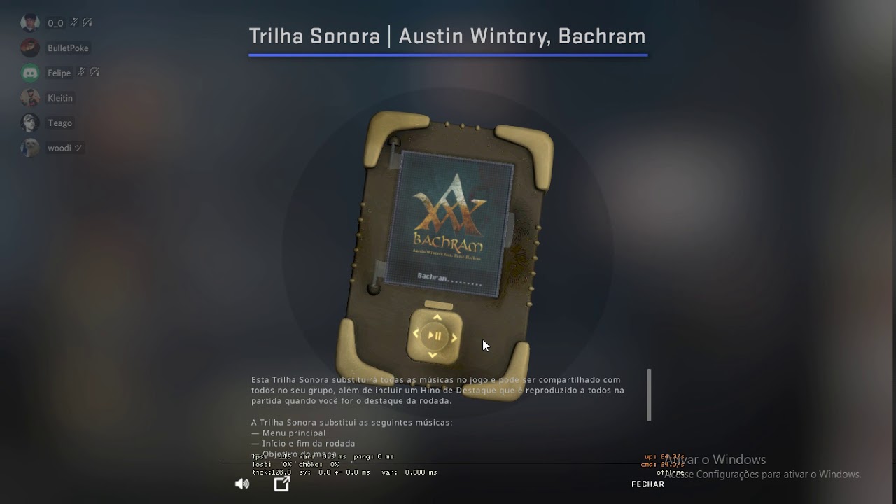 Austin Wintory, Bachram full music kit