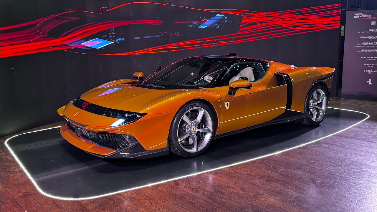 FIRST LOOK! FERRARI 849 TESTAROSSA | Official launch in Qatar 