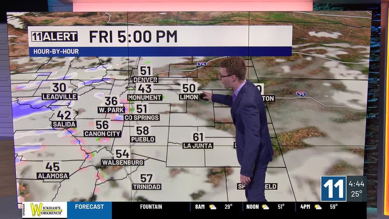 Milder Wednesday, shower chances increase Thursday