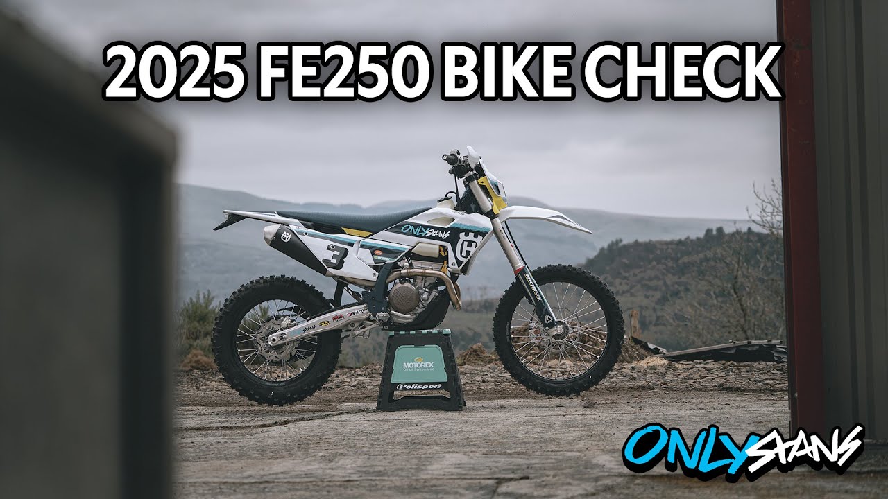 HUSQUVARNA 2025 FE250 BIKE CHECK + RIDING AT THE OFF-ROAD EXPERIENCE