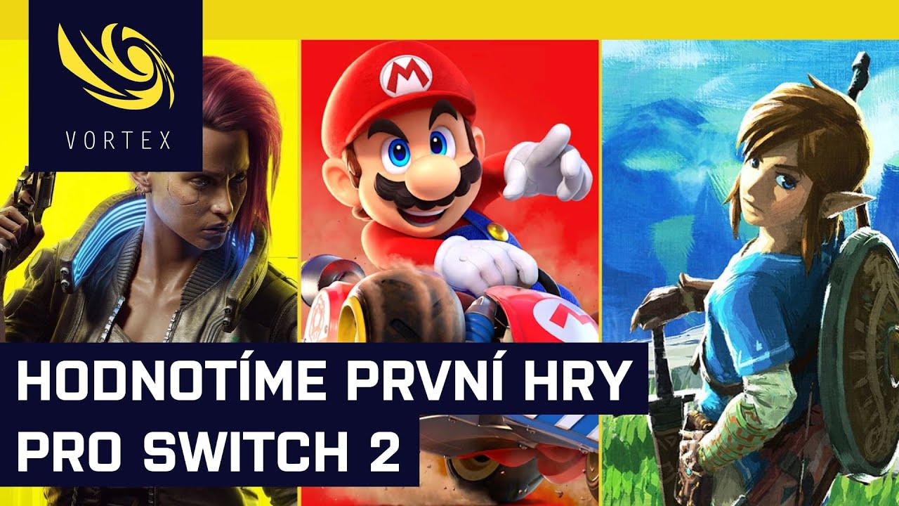 Hodnotíme první hry pro Switch 2. Prozkoumejte s námi nabídku launchových titulů