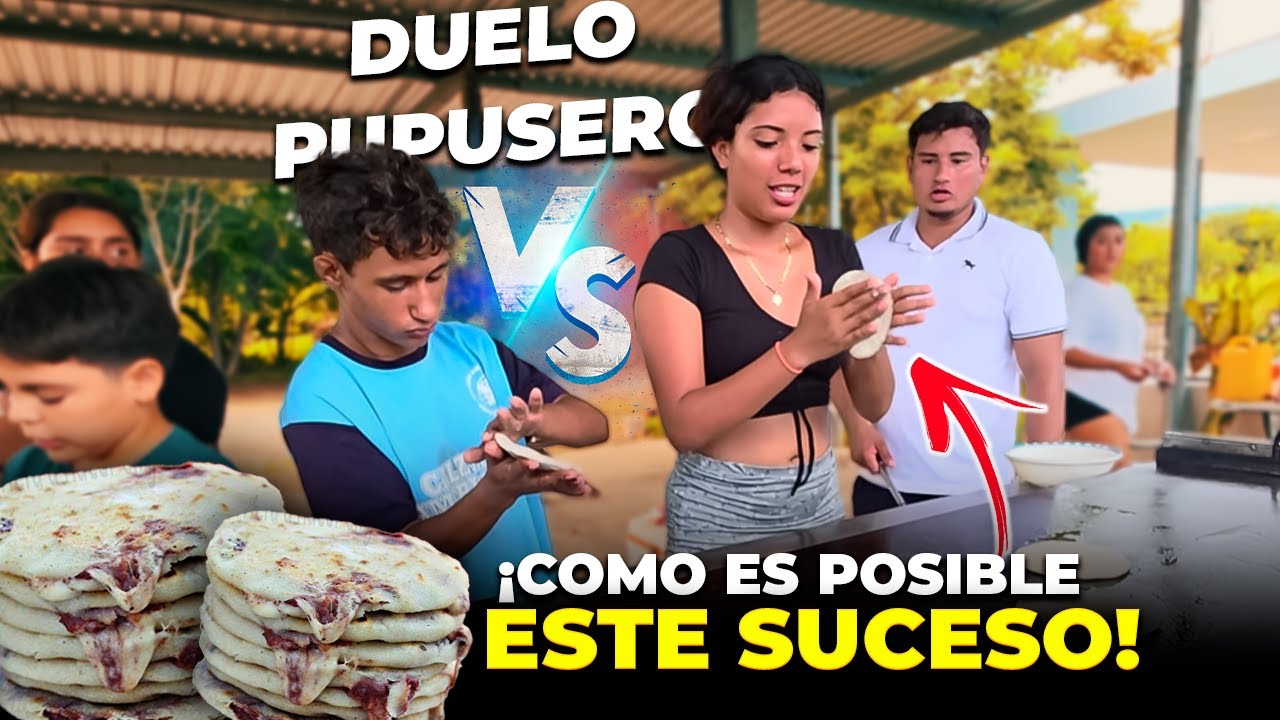 ¿Quién hace mejor la Pupusa? GABY vs LIPE... mira lo que paso