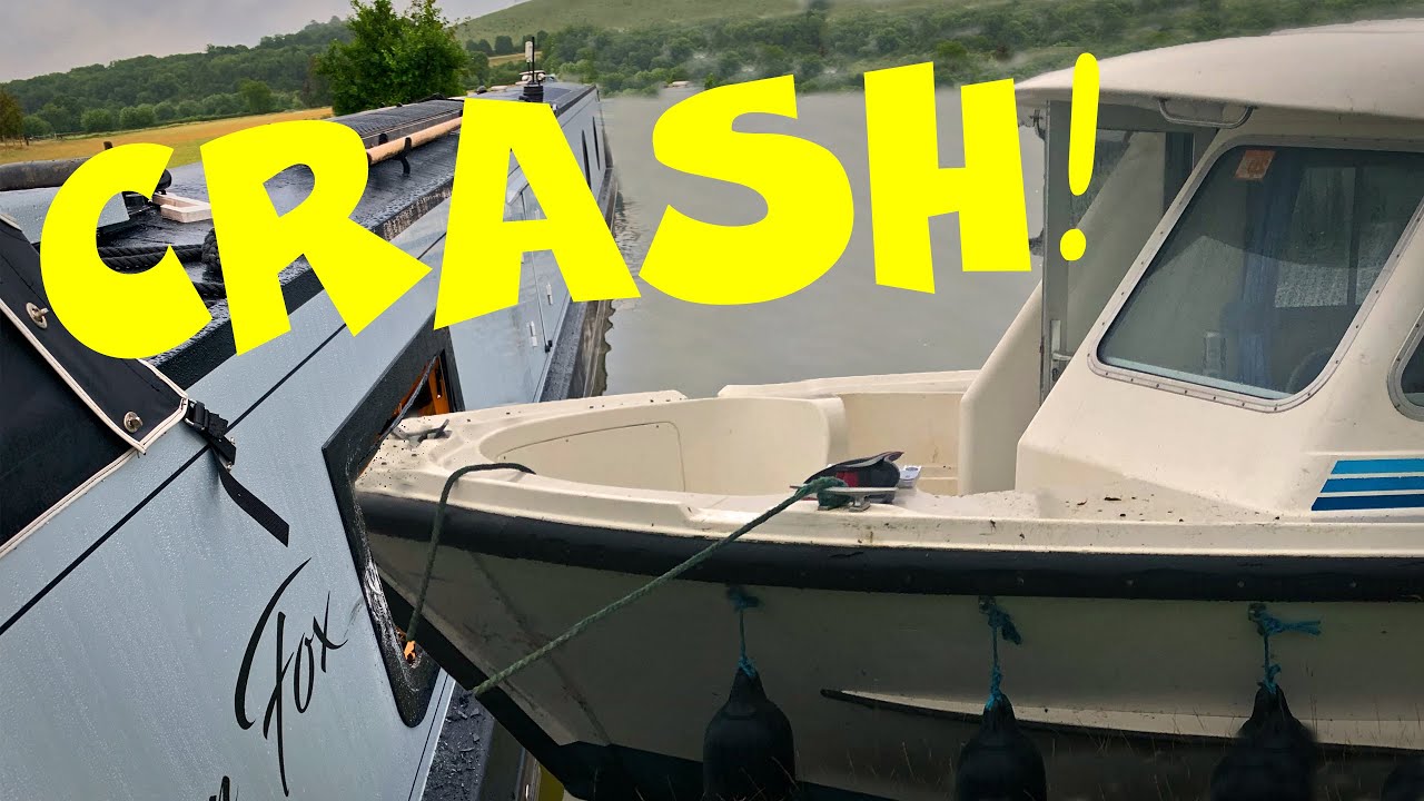A River Boat CRASHES Into Our Narrowboat! Ep. 113.