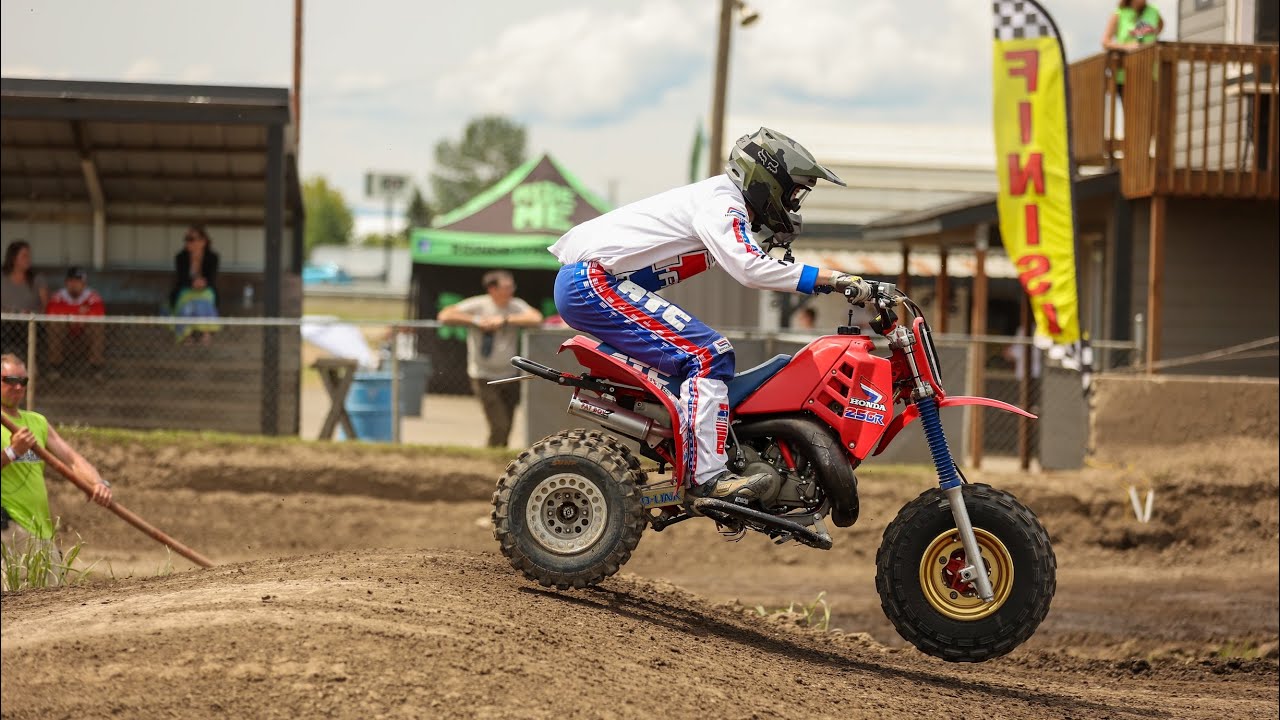 ATC250R Races MX Quadcross at Albany