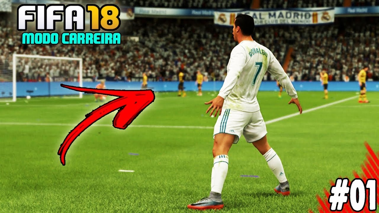 MODO CARREIRA CR7 #01 - UMA TEMPORADA COM O ROBOZÃO!! 🔥🔥