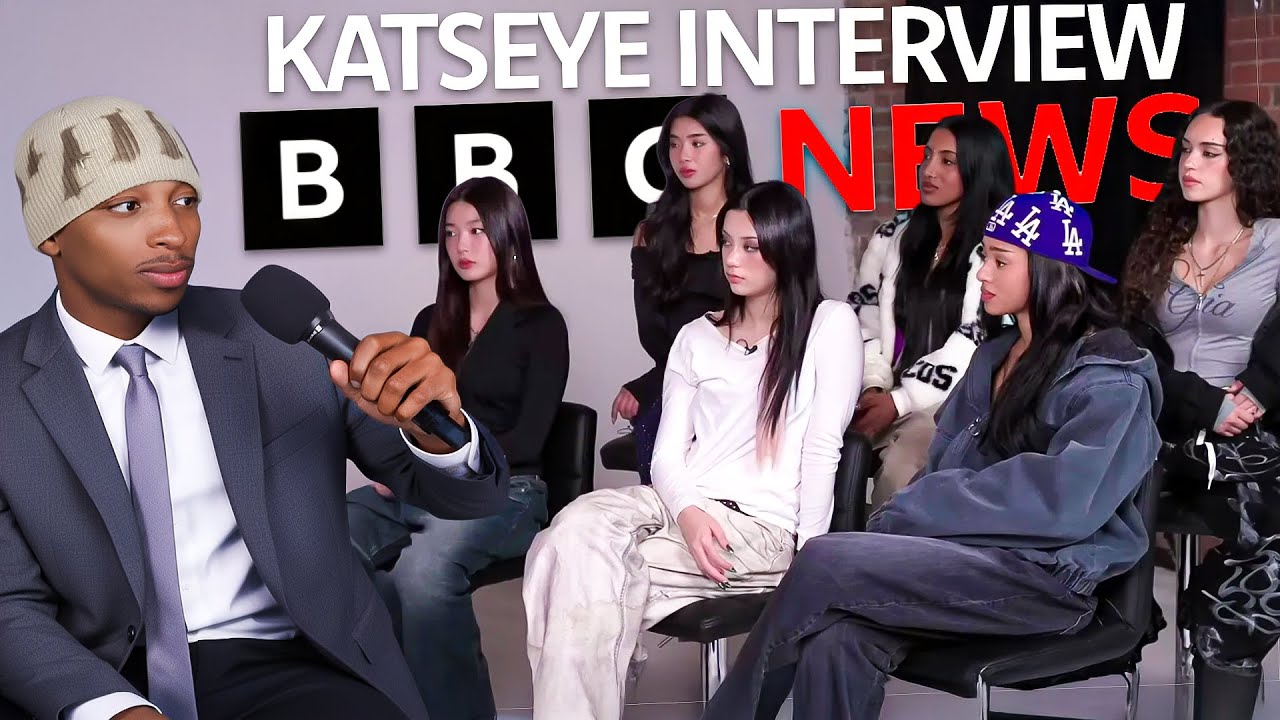 KATSEYE становится уязвимой в интервью с BBC!