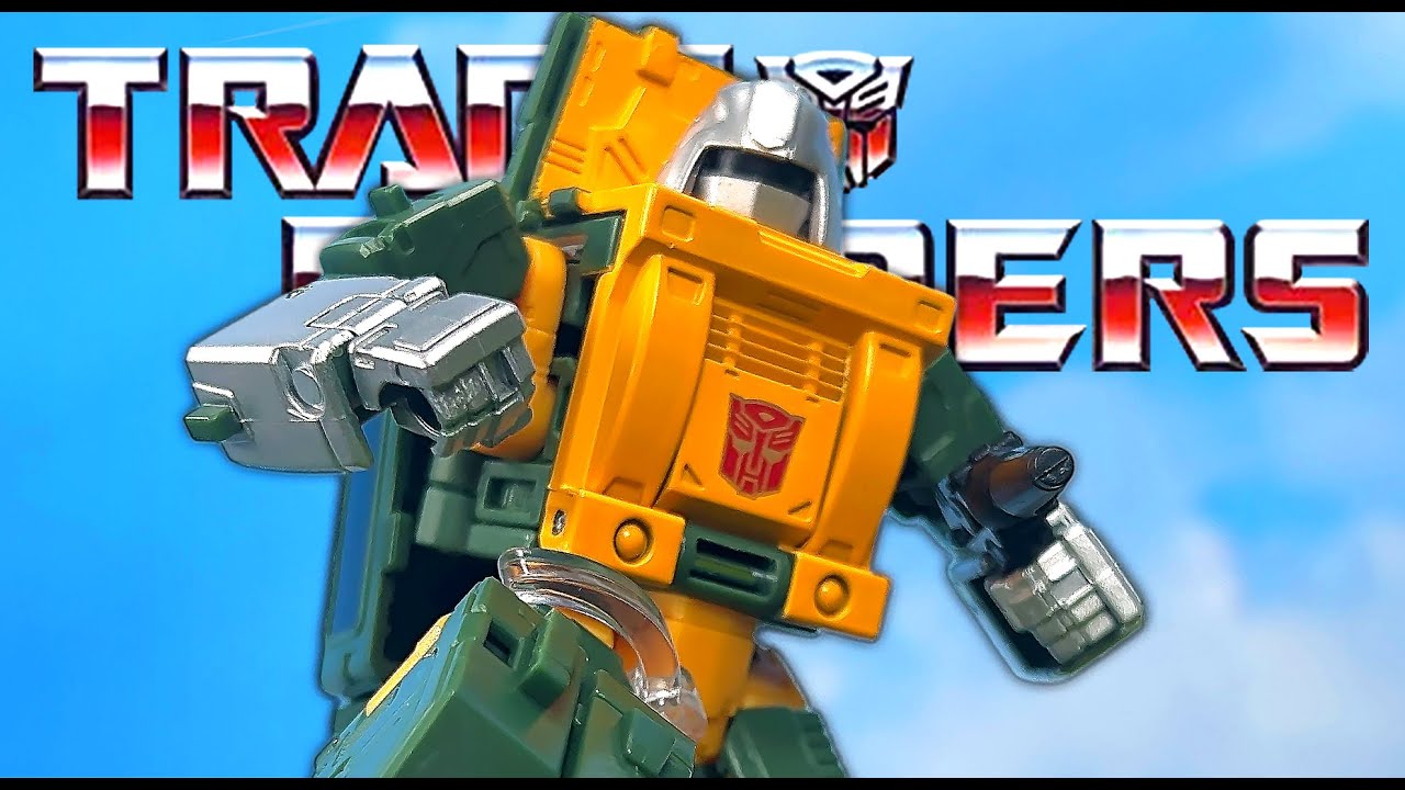 GREAT New Head! - Transformers Retro G1 Brawn Deluxe Class Review!