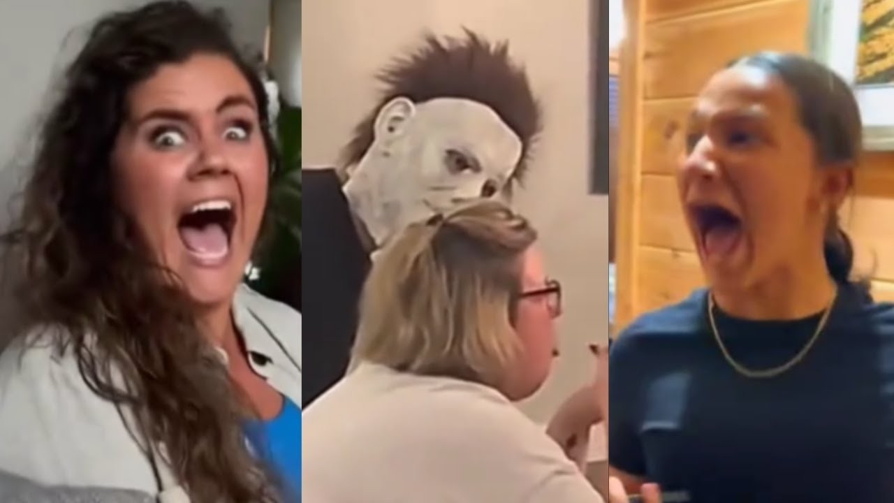 Best Scare Cam Pranks #16  Jump Scare  Funny Videos   Funny Meme
