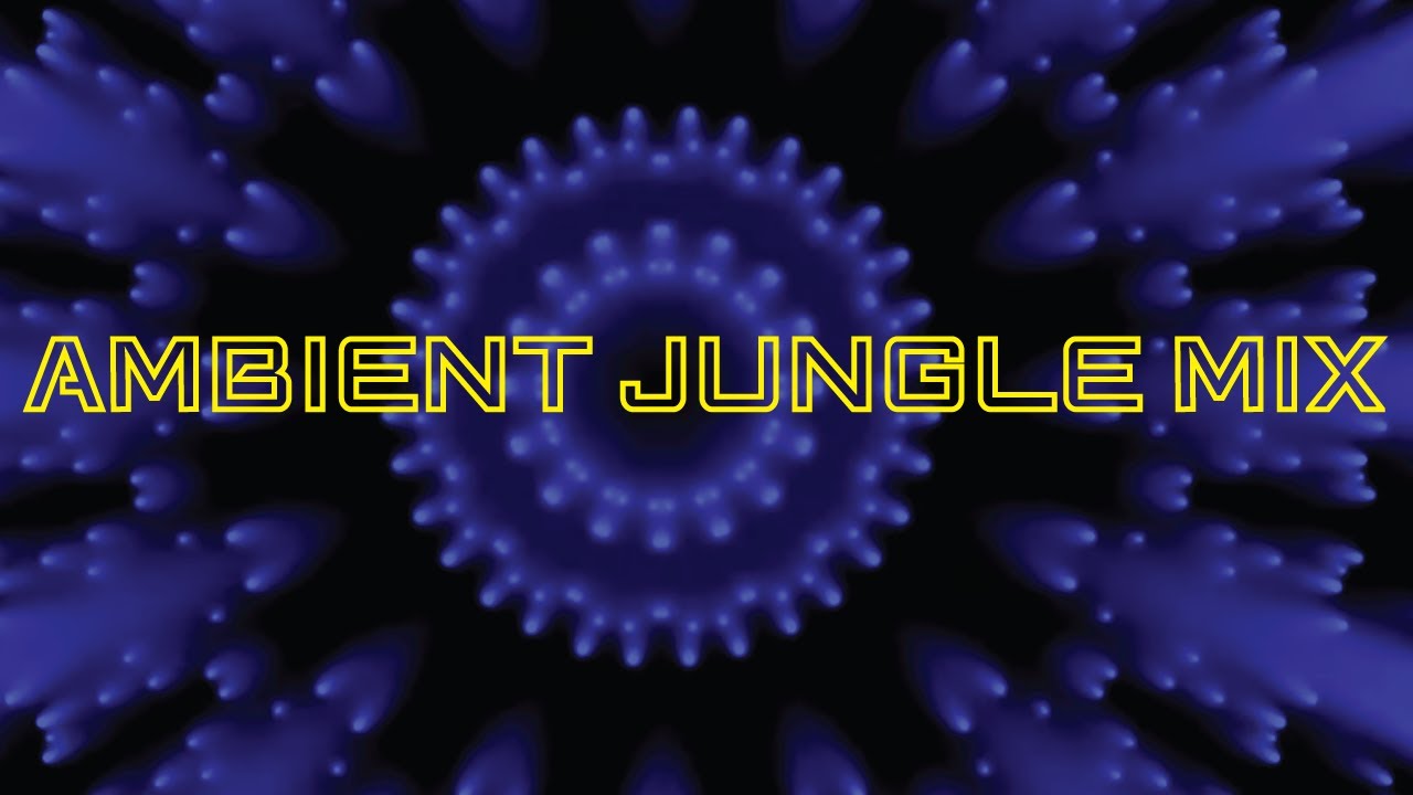Atmospheric Jungle Mix 019 | Immersive DNB Fractal Visualizations🎵💧
