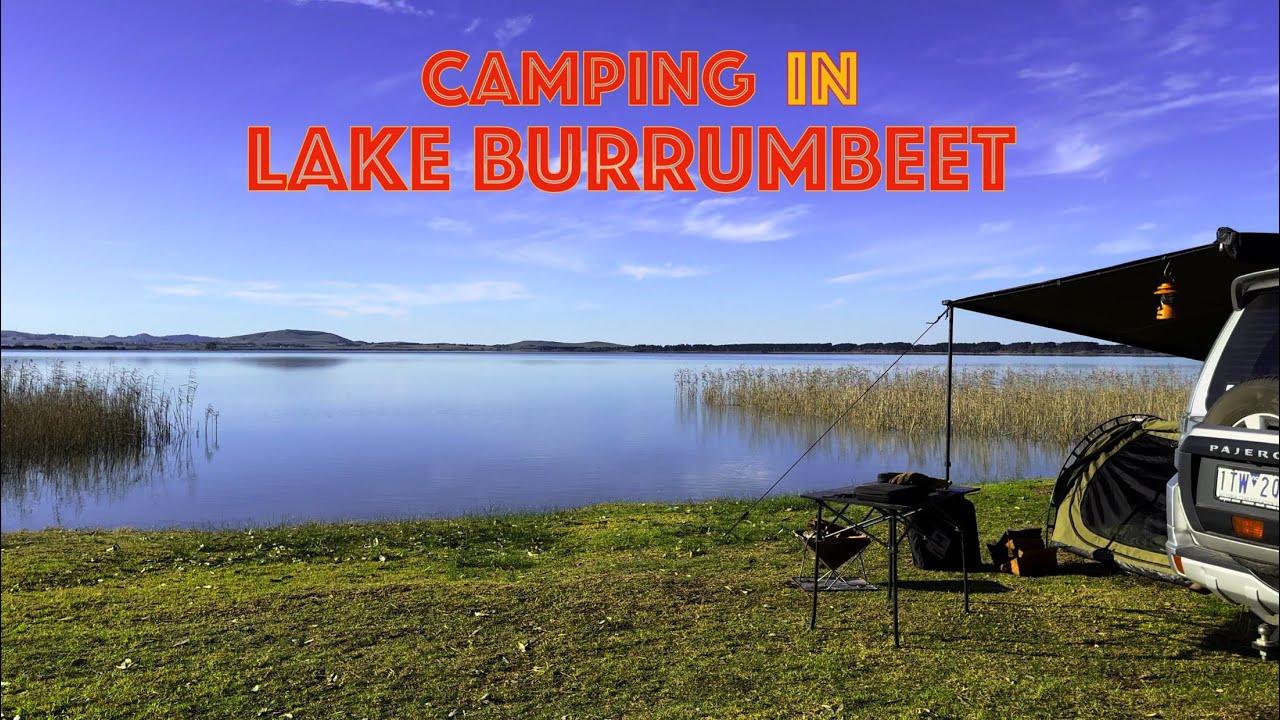 Solo camp at Lake Burrumbeet