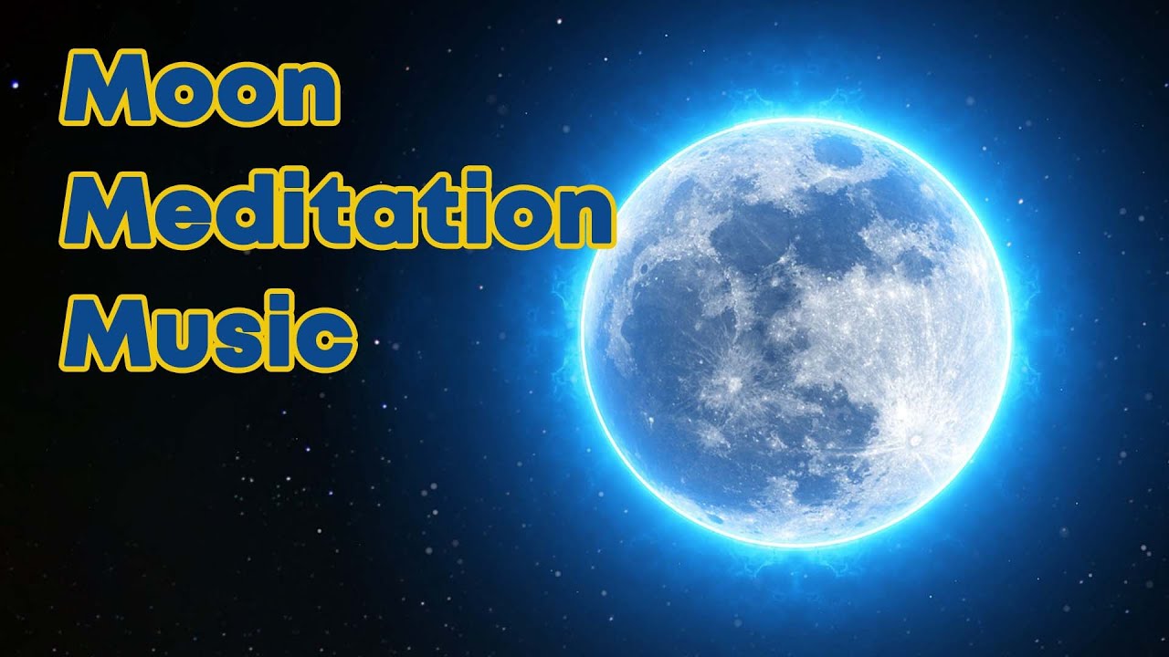 Moon Meditation Music, 210.42 Hz Moon Frequency, Lunar Healing, Calm Background for Sleeping