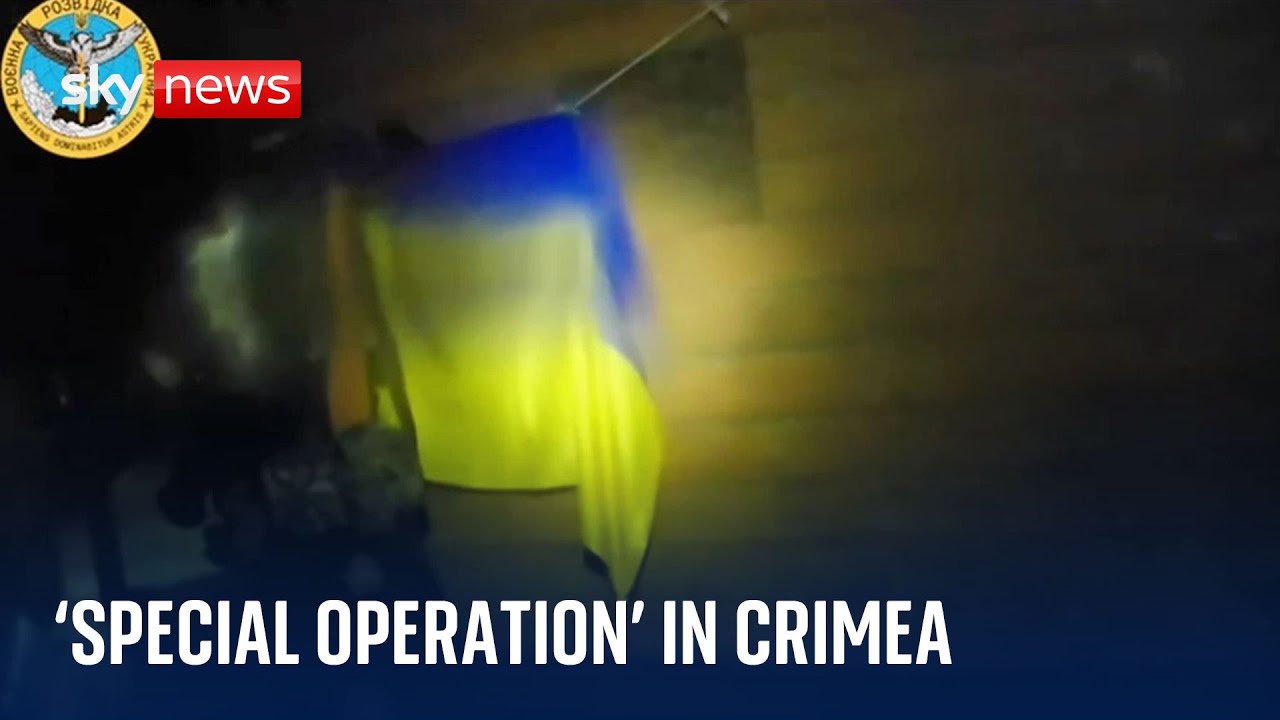 Ukraine War: 'Special operation' conducted in Crimea overnight