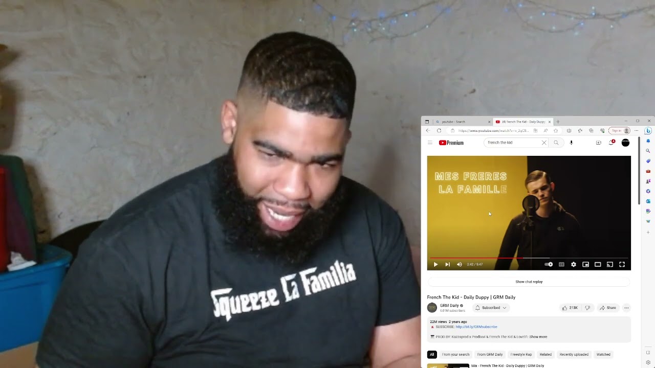 French The Kid — Daily Duppy | GRM Daily|Реакция