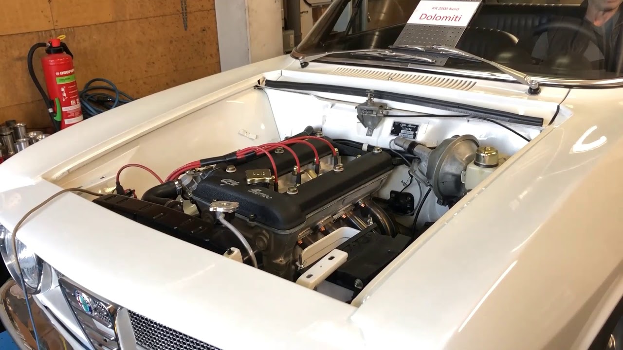 Alfa Romeo "Dolomiti" Engine by Formula GT with 177 HP and 211NM