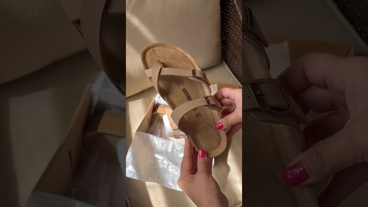 Unboxing of this Birkenstock look for less 