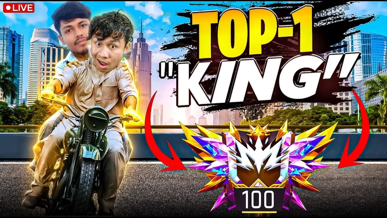 [Live] New Season Nonstop Rank push🤧Road To Top 1👽 - Free Fire Live !! #livestream