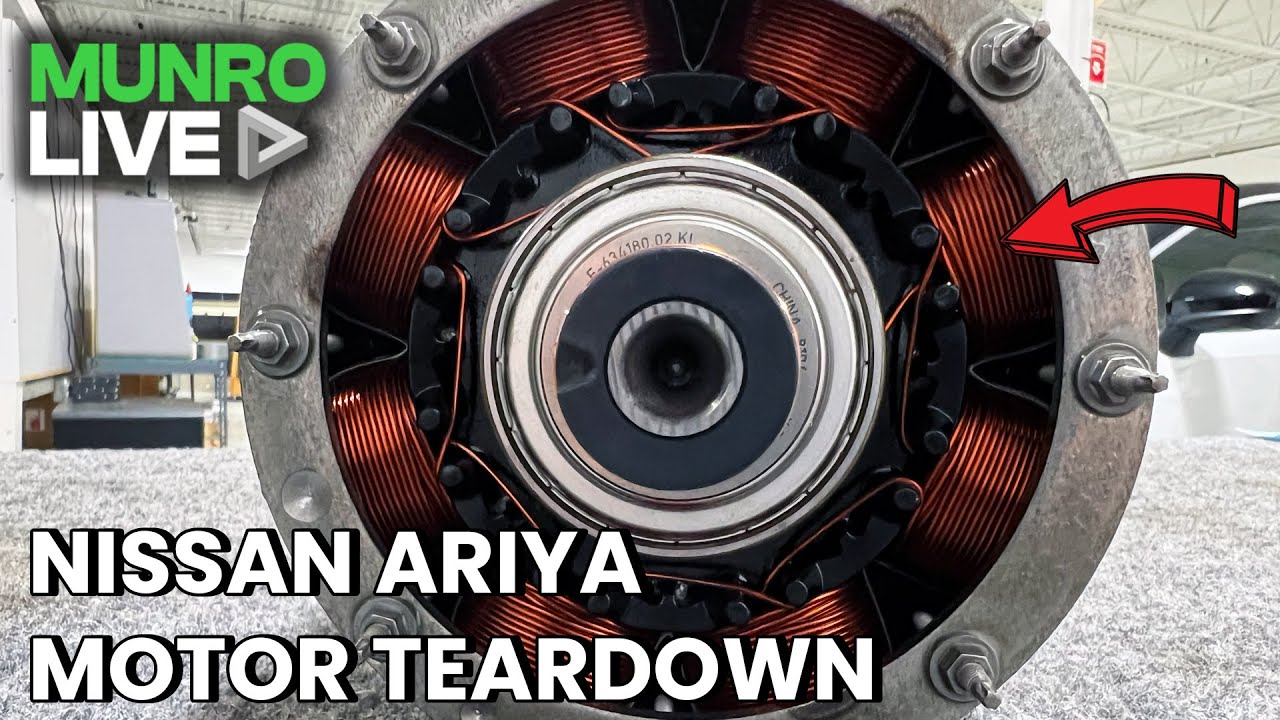 This EV Motor Has No Magnets – Nissan Ariya EESM Teardown