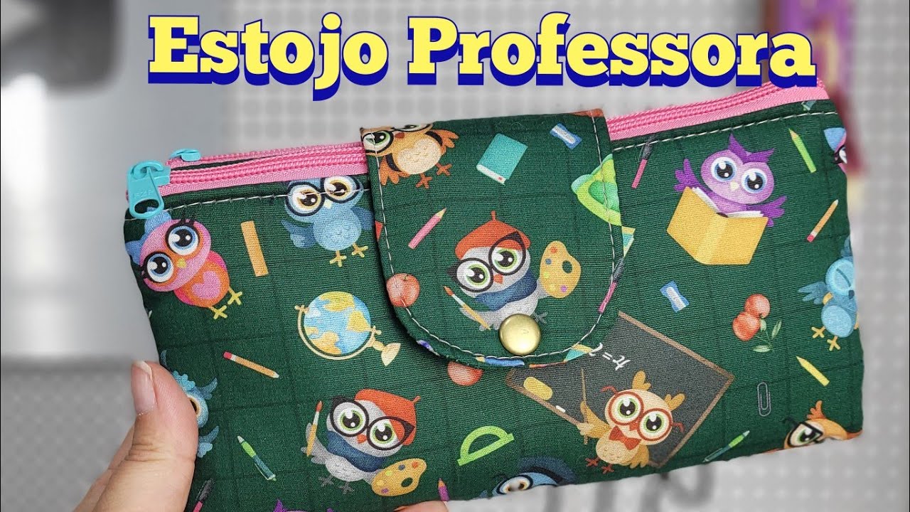 Estojo fácil 2 ziper