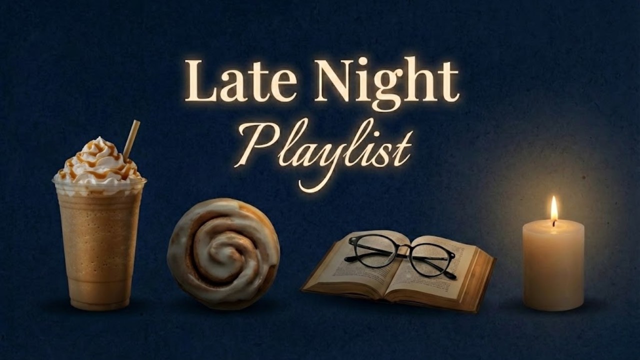 A quiet late night study session - deep focus playlist