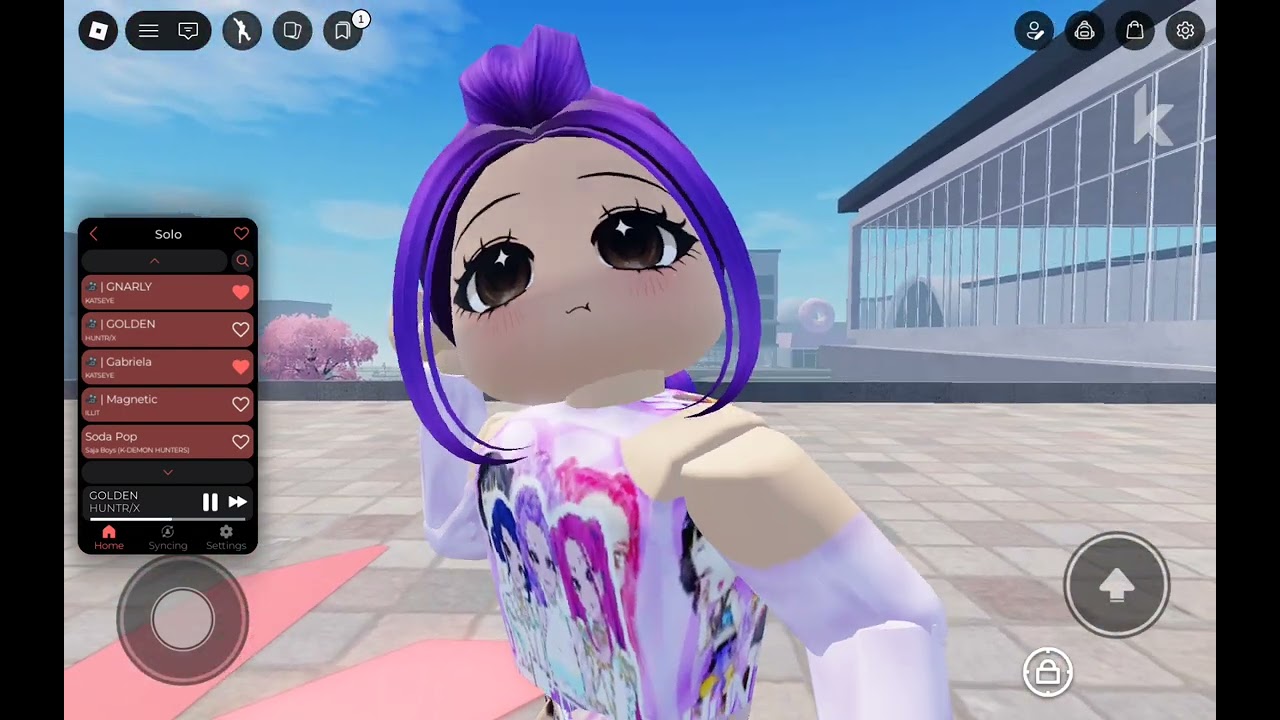 I dance in kpop demon hunters song GOLDEN 