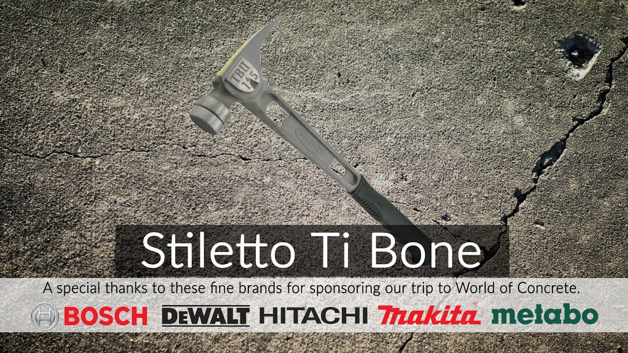 Stiletto Hammers Ti Bone