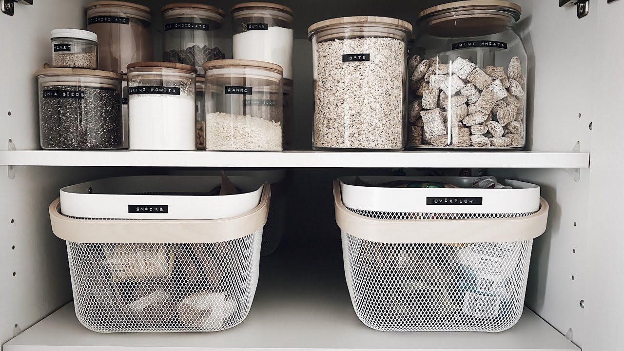 Pantry Tour and Organization | Home Series