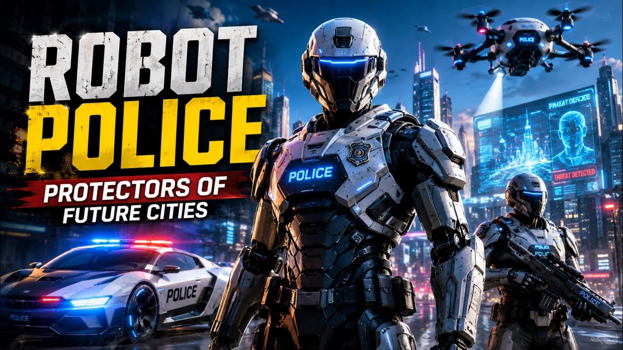 Robot Police: Protectors of Future Cities | The Future of AI Law Enforcement