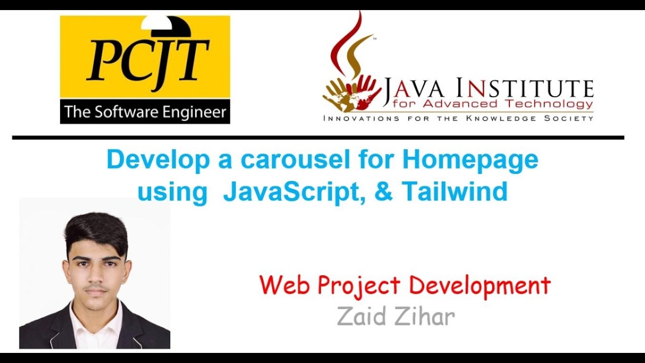 Task 7: Develop a Carousel for Homepage using Tailwind & JavaScript