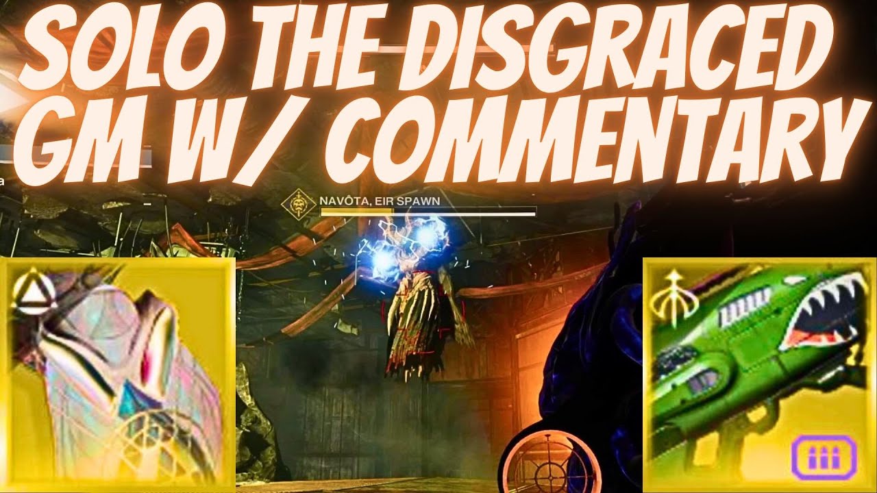 Solo Flawless The Disgraced With Commentary- Prismatic Hunter