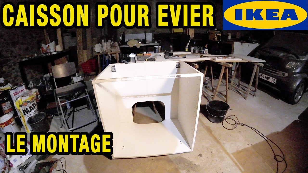 Comment MONTER un caisson Plaque / Evier IKEA Metod