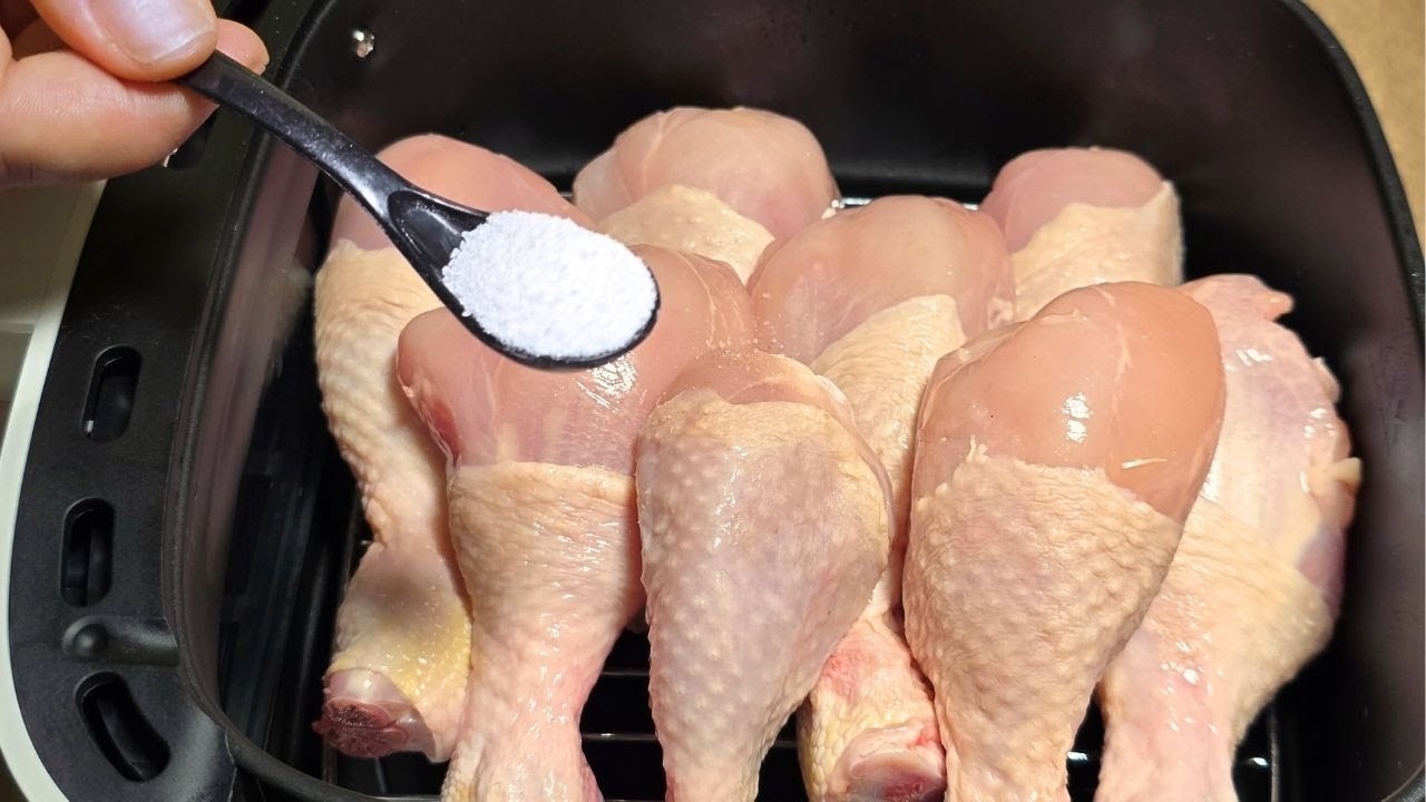 Juicy Air Fryer Chicken Drumsticks | Easy Full Dinner