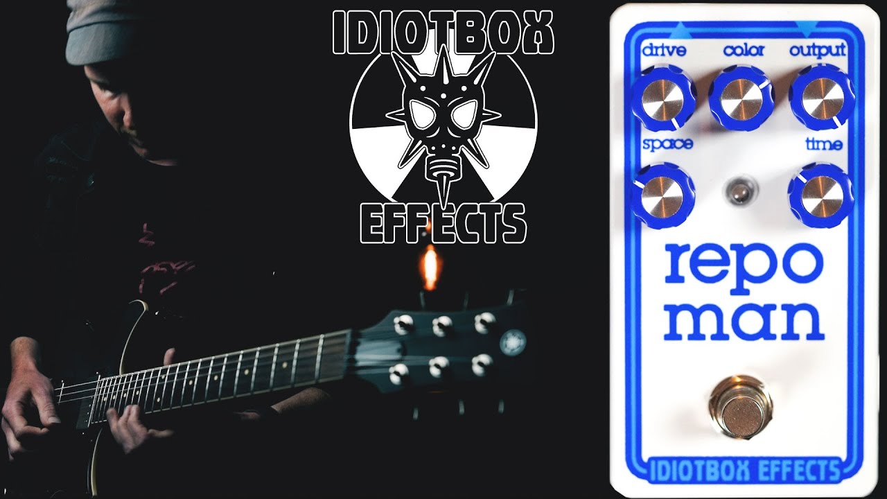 Демо в темноте // Idiotbox Effects Repo Man // Демо педали