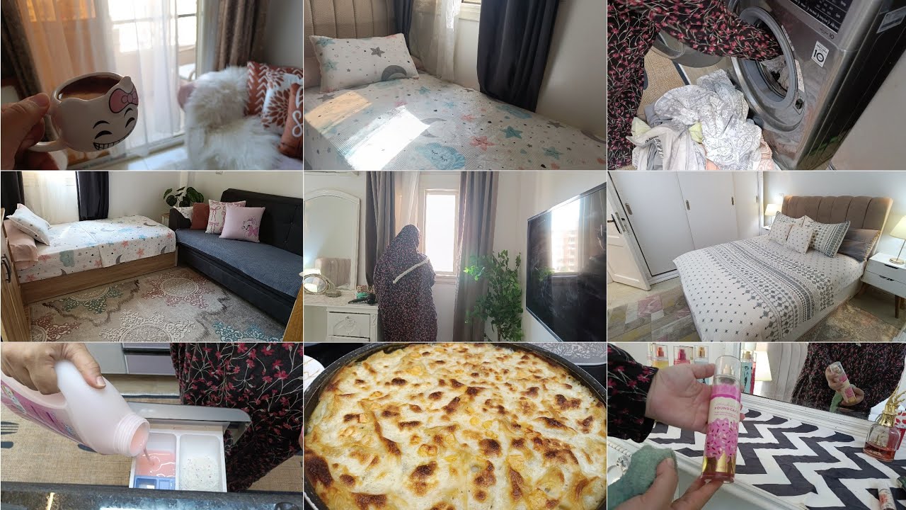 روتين اخر الاسبوع والتنضيفات العميقه للبيت🏡 روائح النضافه هلت مع نسائم الشتا💃