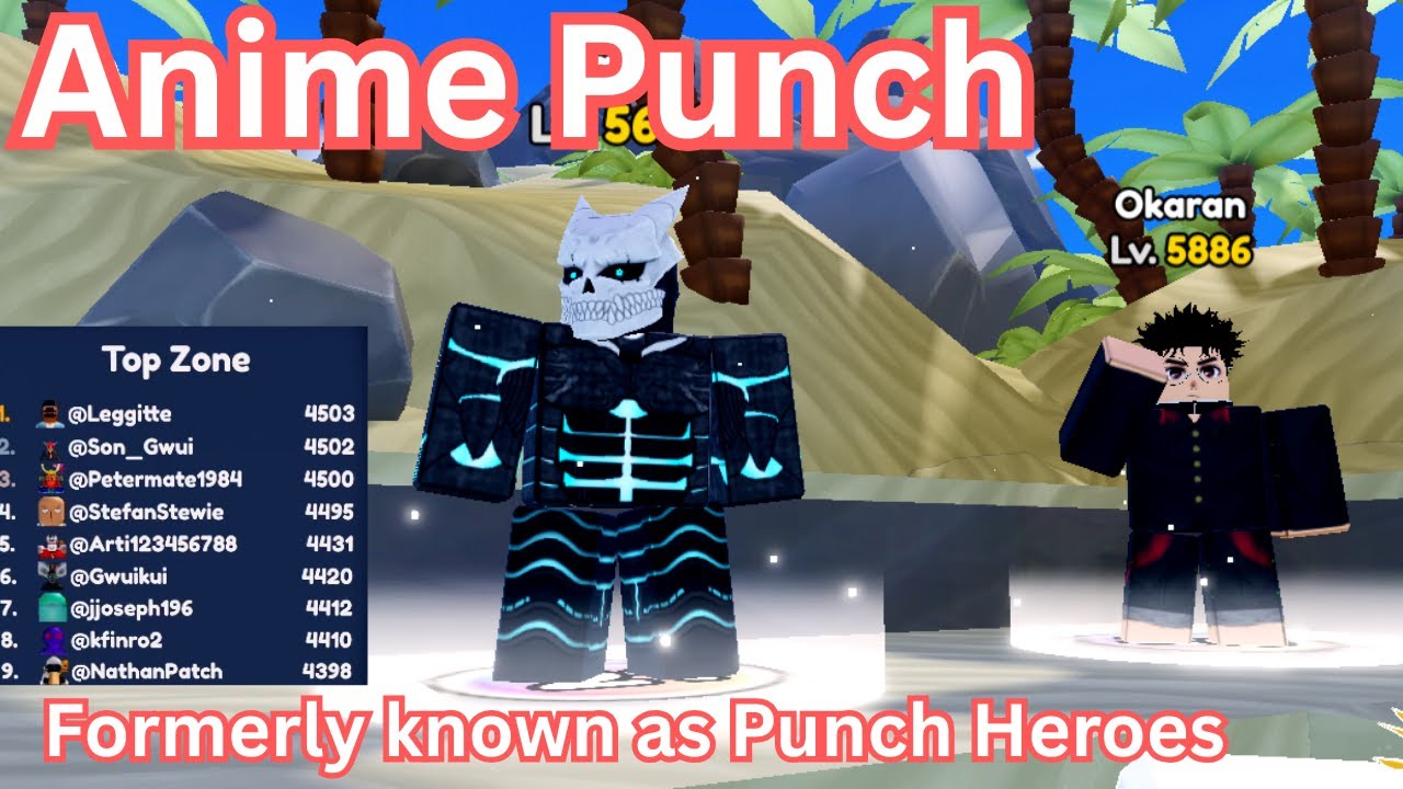 New content release in Anime Punch. New Hero, Leaderboard added #roblox #animepunching