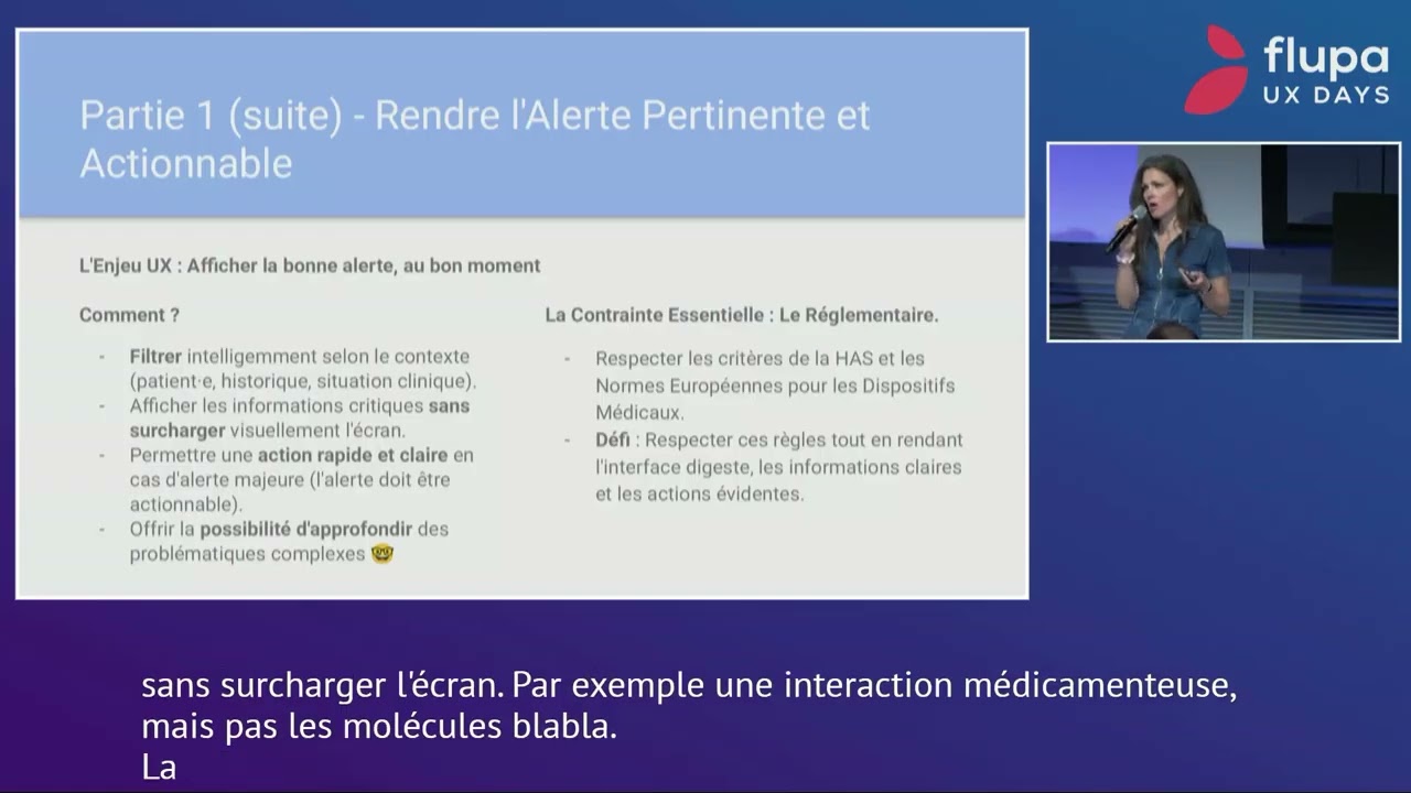 REX de Clémence MAYOLLE : UX en santé, transmettre pour mieux alerter le médecin et mieux éduquer l…