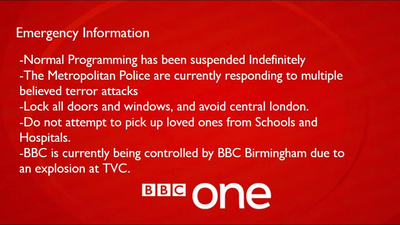 BBC One EAS Scenario | Terror in London