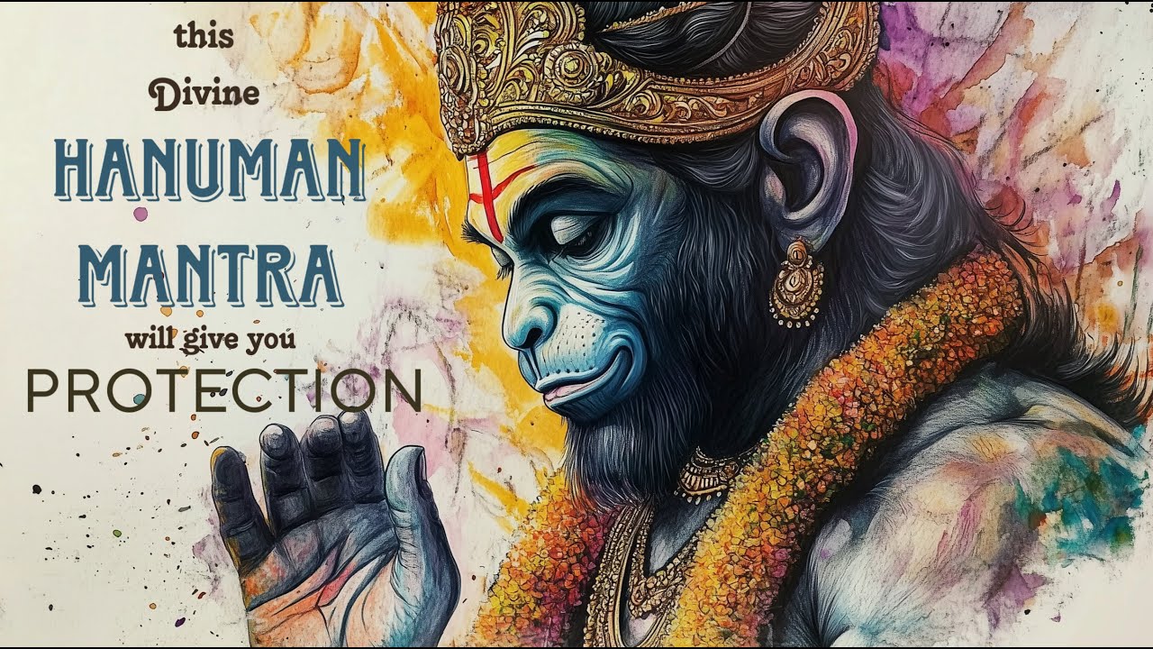 this HANUMAN MANTRA shall give you PROTECTION & POSITIVITY Anjani Garbha Sambhuta  LISTEN DAILY