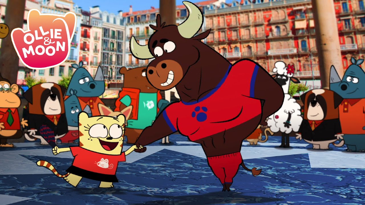 The Lost Spanish Pajamas | Ollie and Moon English | Full Episode | Season 1 | Cartoons for kids