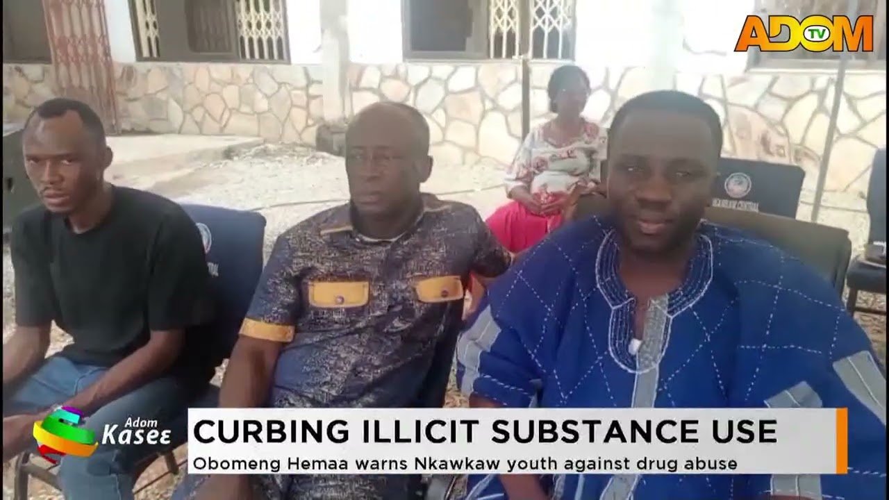 Curbing Illicit Substance Use: Obomeng Hemaa warns Nkawkaw youth against drug abuse