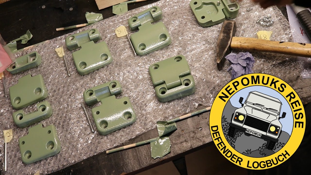 Schmiernippel für die Defender-Scharniere | #110