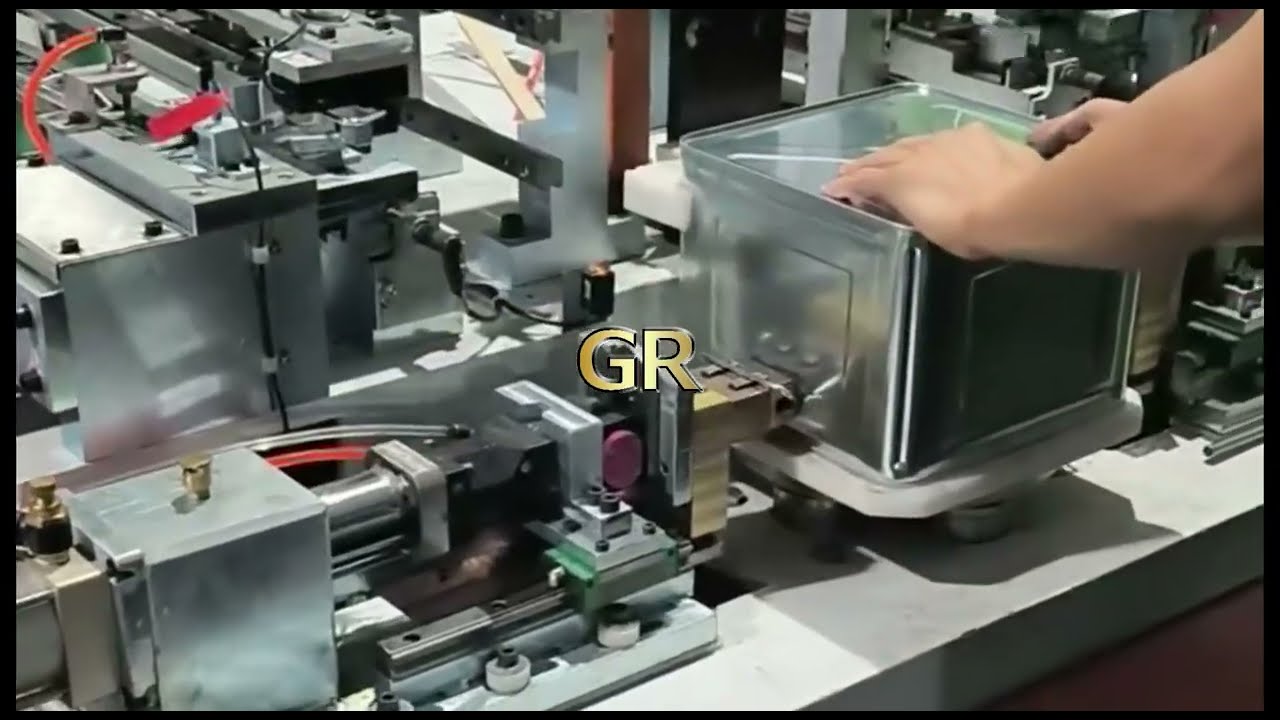 GR - Lateral Handle Bracket Saddle Spot Welder for Square Cans