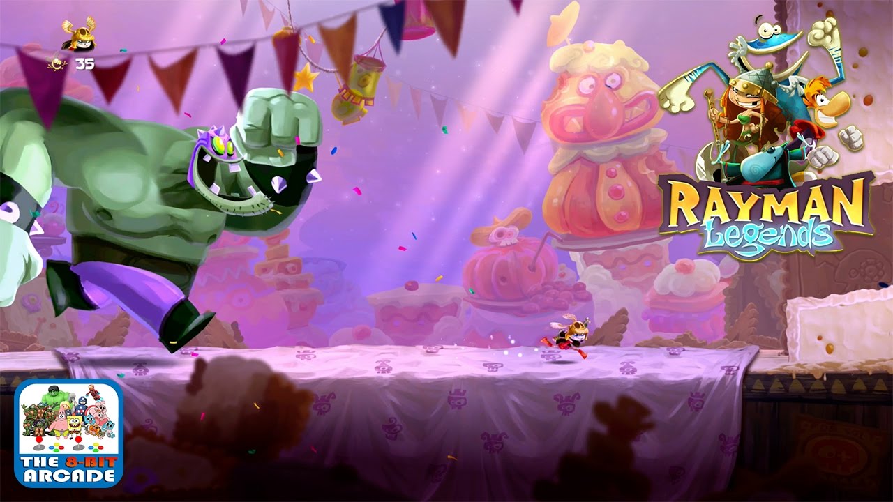 Rayman Legends - Lucha Libre Get Away (Xbox One Gameplay)