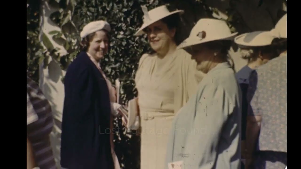 Archive footage of 1939 World's Fair | New York home movie film