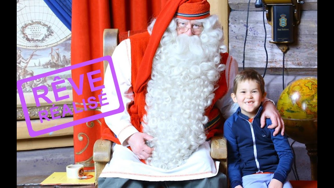 #RêveRéalisé : Charlie rencontre le Père Noël en Laponie
