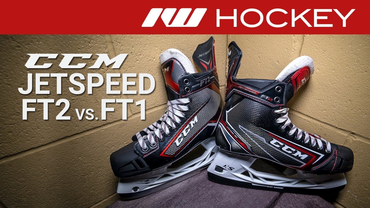 CCM JetSpeed FT2 vs. FT1 Skates // Tech & Spec Comparison